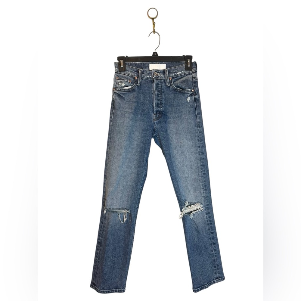 MOTHER Denim The Tomcat Size 24 Seriously Truce Distressed Jeans